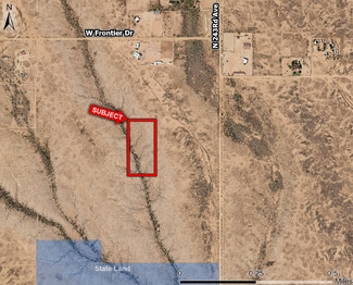 Plus de détails pour 243rd & Frontier St ave, Wittmann, AZ - Terrain à vendre