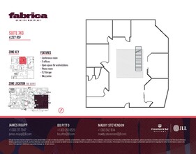 3001 Brighton Blvd, Denver, CO à louer Plan d’étage- Image 2 de 2