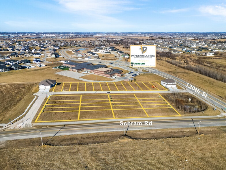 11782 S 122nd Plz, Papillion, NE for sale - Aerial - Image 2 of 8