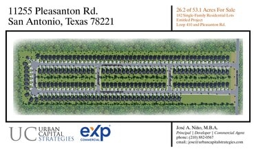 11255 Pleasanton Rd, San Antonio, TX - AERIAL  map view
