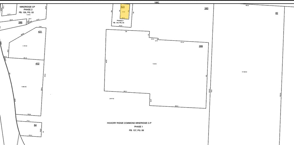 6255 Winchester Rd, Memphis, TN à louer - Plan cadastral - Image 2 de 7