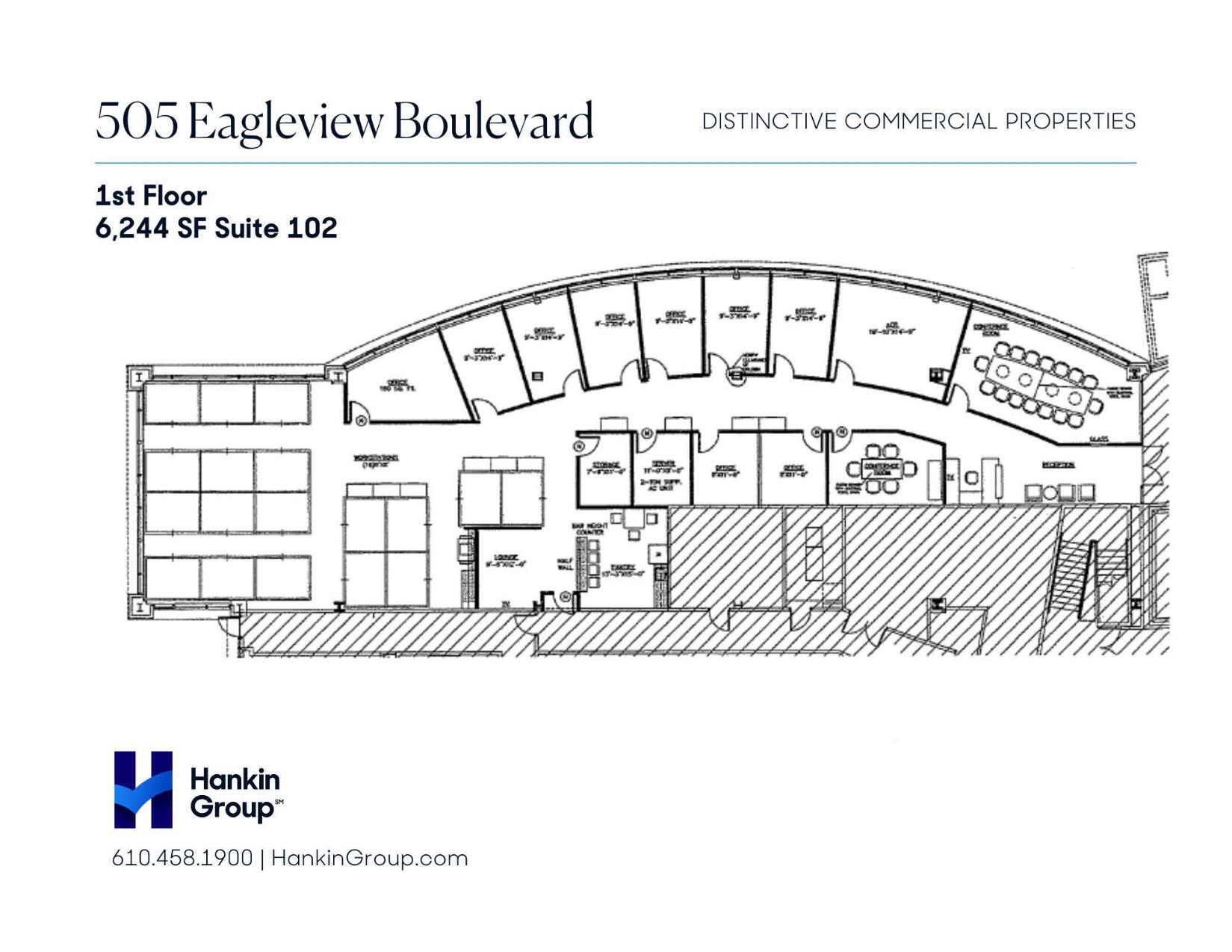 505 Eagleview Blvd, Exton, PA à louer Plan d  tage- Image 1 de 1