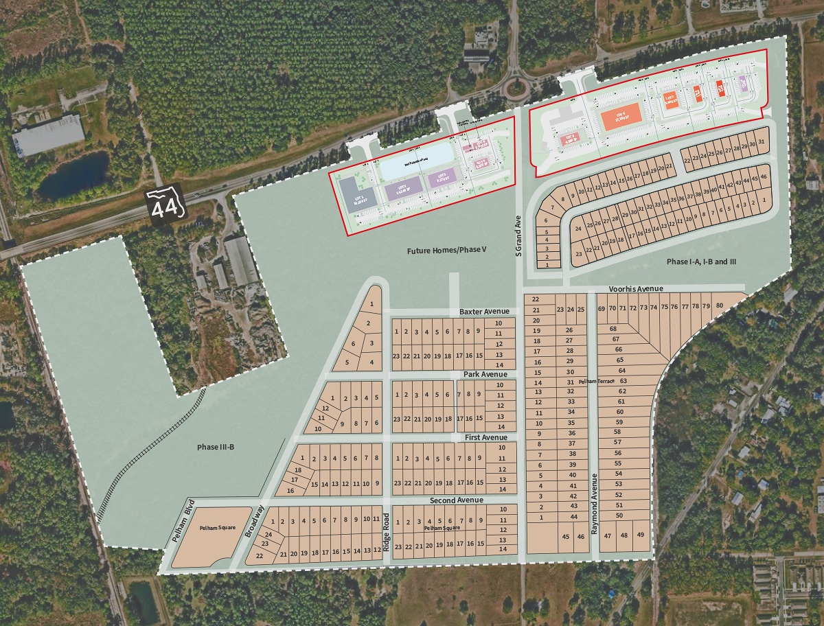 2190 New York Ave, Deland, FL à louer Plan de site- Image 1 de 7