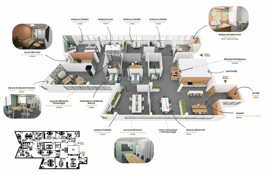 575-655 Allée Des Parcs, Saint-Priest à louer - Plan d’étage - Image 3 de 14