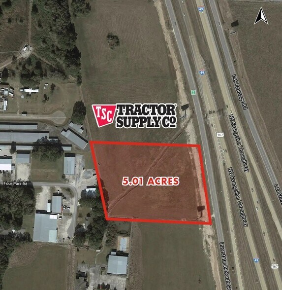 3331 NW Evangeline Thruway, Lafayette, LA à vendre - Photo principale - Image 1 de 1