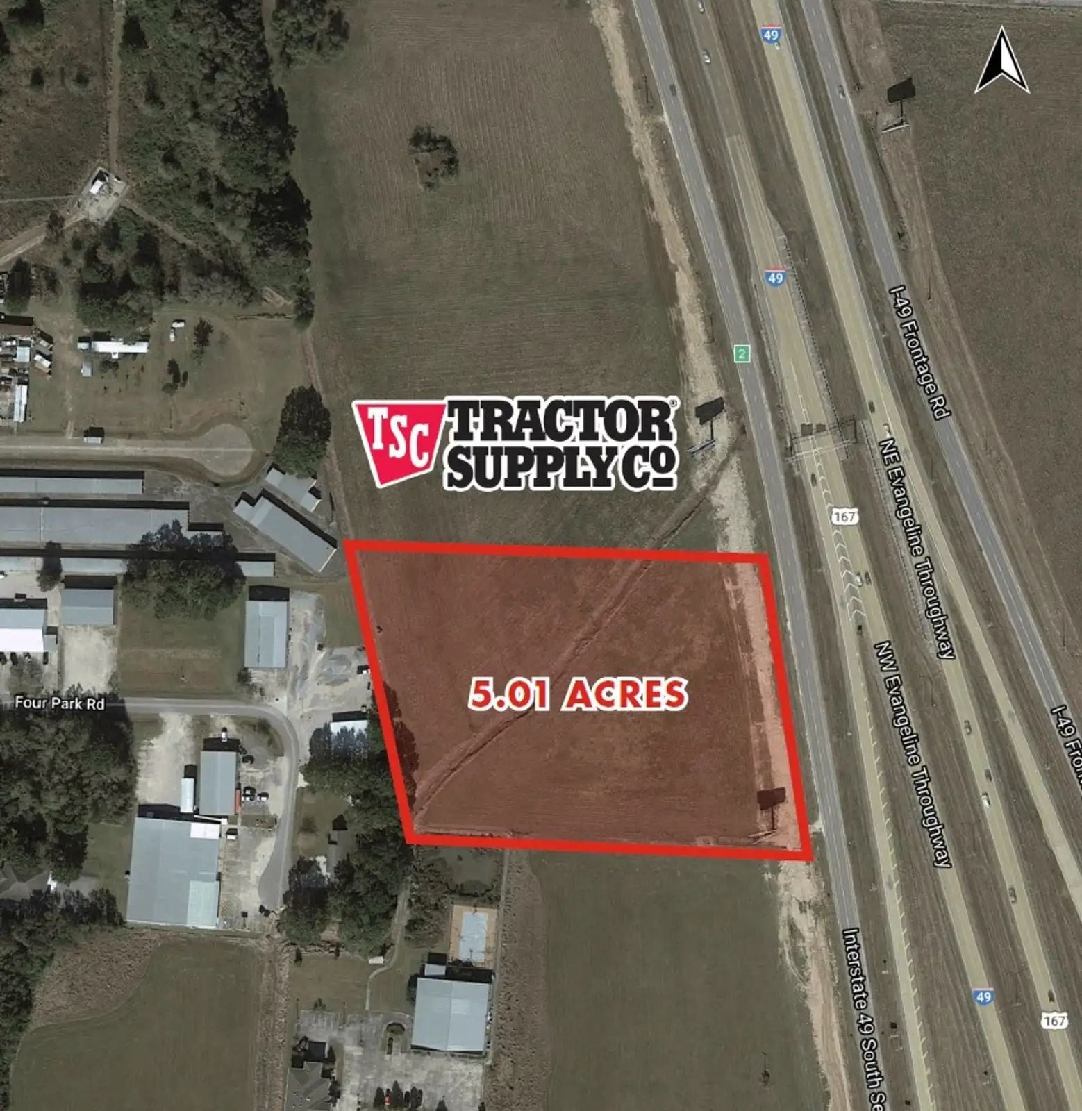 3331 NW Evangeline Thruway, Lafayette, LA for sale Primary Photo- Image 1 of 2