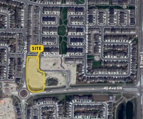 3166 Windsong Blvd SW, Airdrie, AB for sale Aerial- Image 1 of 1