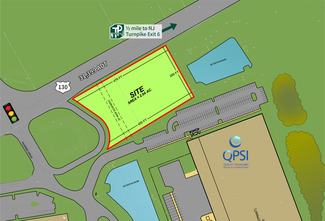Plus de détails pour 2032 Route 130 N, Burlington, NJ - Terrain à louer
