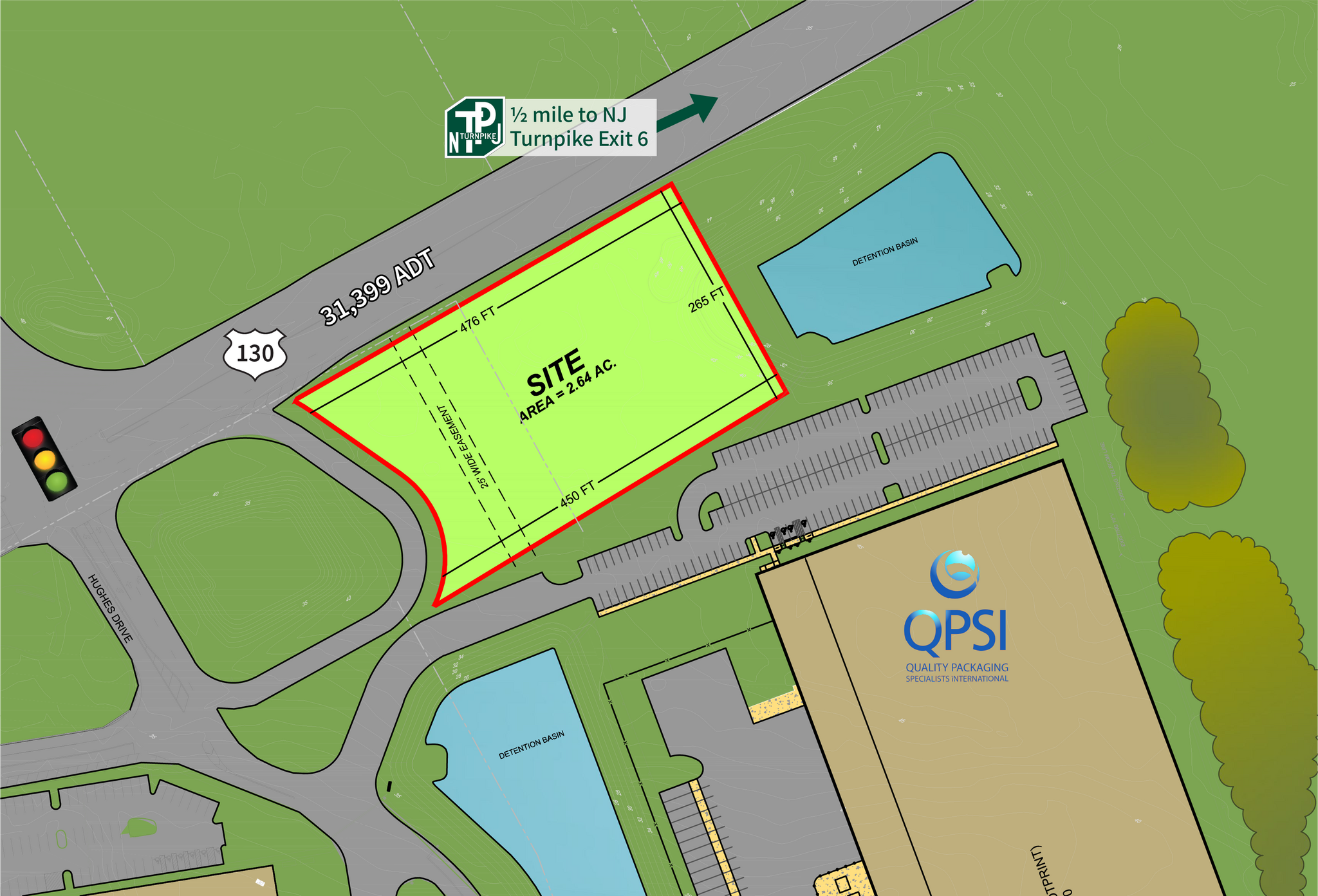 2032 Route 130 N, Burlington, NJ for lease Building Photo- Image 1 of 3