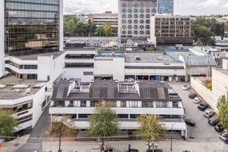601 W Broadway, Vancouver, BC - Aerial map view