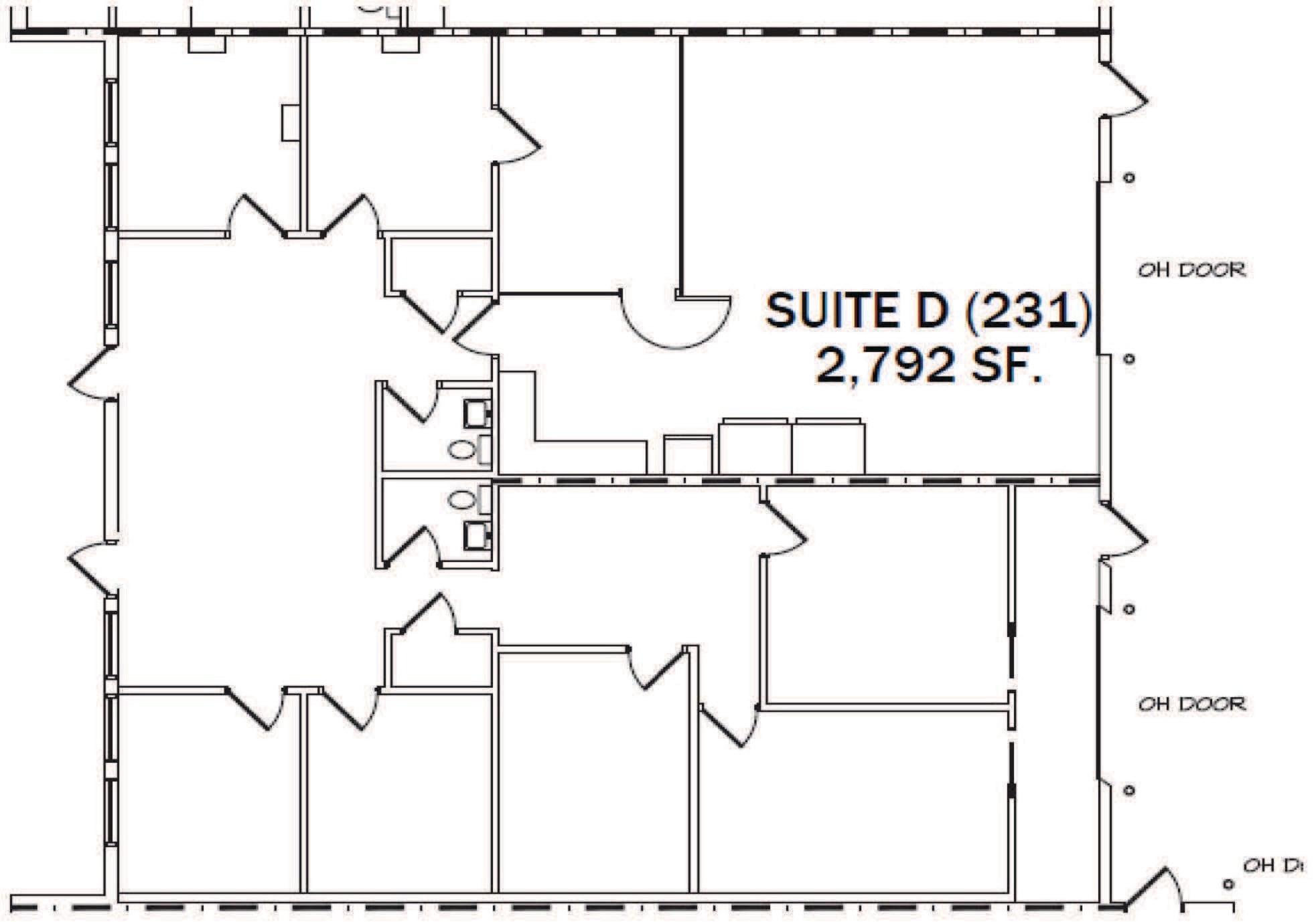 221-229 S Pioneer Blvd, Springboro, OH for lease Floor Plan- Image 1 of 1