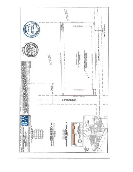 S Woods / Jackson Ave. Ave, West Memphis, AR for sale - Site Plan - Image 2 of 2