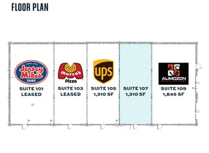 6220 Battle Bridge Rd, Raleigh, NC à louer Plan d’étage- Image 1 de 1