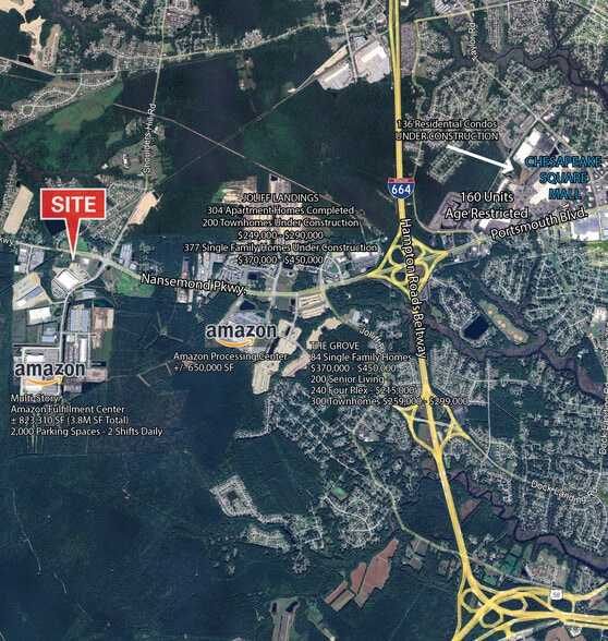 Northgate Commerce Pky, Suffolk, VA for sale - Aerial - Image 2 of 2