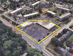 201-285 W Dundee Rd, Palatine, IL - AERIAL  map view