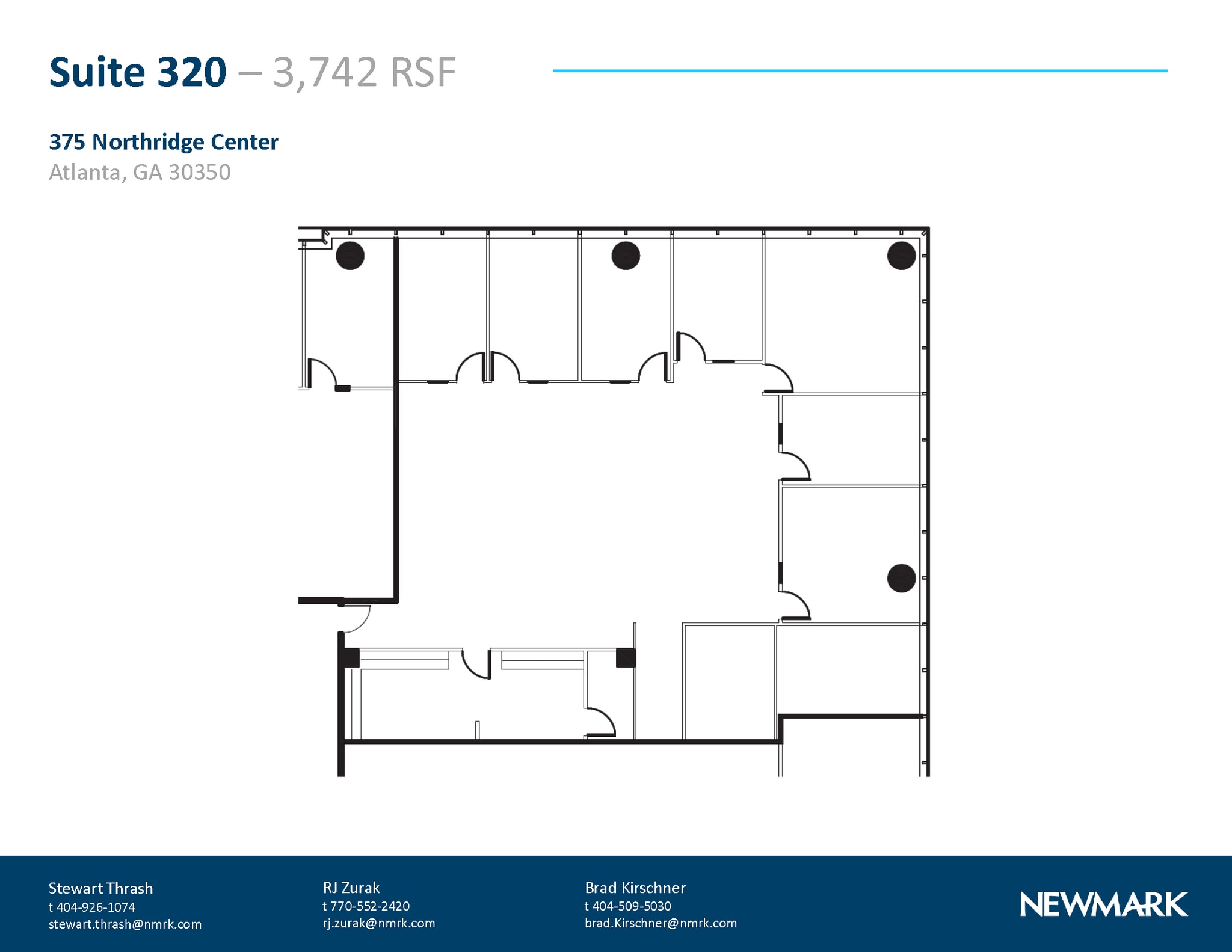375 Northridge Rd, Atlanta, GA for lease Floor Plan- Image 1 of 1