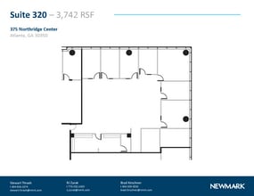 375 Northridge Rd, Atlanta, GA for lease Floor Plan- Image 1 of 1