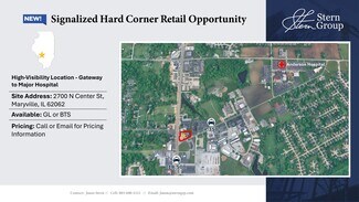 More details for 2700 Center St, Maryville, IL - Land for Lease