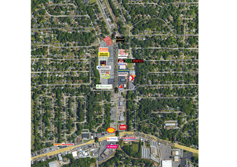 439 Coliseum Blvd, Montgomery, AL à louer - Photo du bâtiment - Image 3 de 3