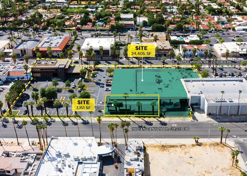 362-420 S Palm Canyon Dr, Palm Springs, CA for lease - Building Photo - Image 2 of 6