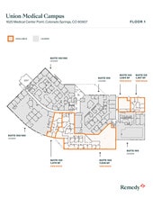 1625 Medical Center Pt, Colorado Springs, CO for lease Floor Plan- Image 2 of 2