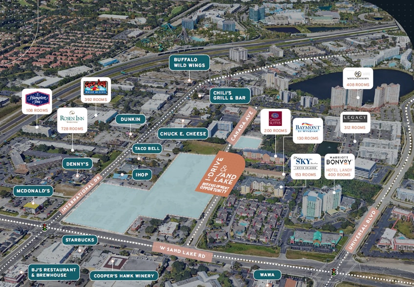 I-Drive & Sand Lake Redevelopment portfolio of 6 properties for sale on LoopNet.ca - Aerial - Image 2 of 2