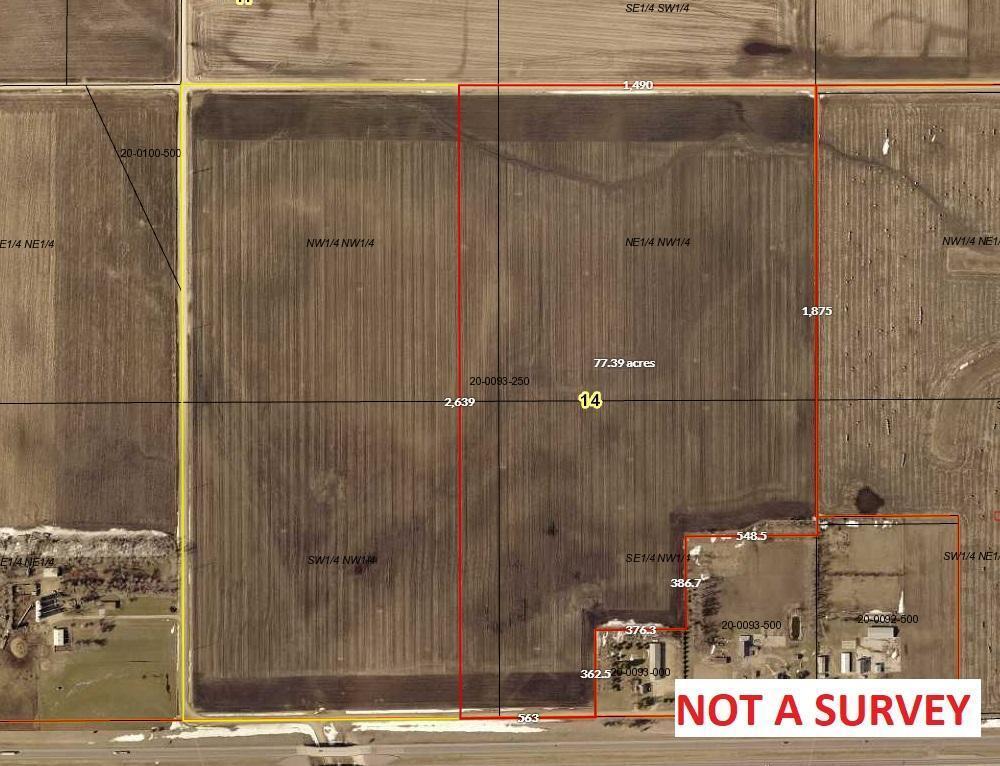 TBD Paul Ave, Worthington, MN for sale Aerial- Image 1 of 1