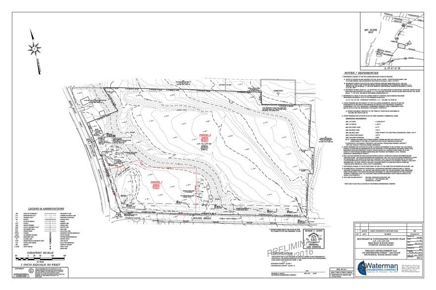 10 Souza Rd, Tiverton, RI for sale - Plat Map - Image 3 of 3