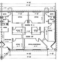 609 S Kelly Ave, Edmond, OK à louer Plan d’étage- Image 1 de 1