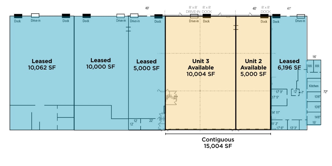 7700 Hub Pky, Valley View, OH à louer Plan d’étage- Image 1 de 1