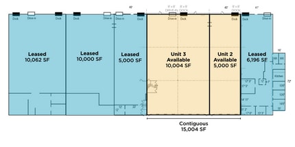 7700 Hub Pky, Valley View, OH à louer Plan d’étage- Image 1 de 1