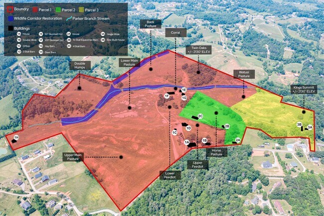 Plus de détails pour 356 Ridgeview Rd, Leicester, NC - Terrain à vendre