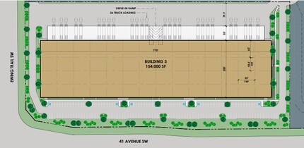 SW 41st Ave, Edmonton, AB à louer Plan d’étage- Image 1 de 1