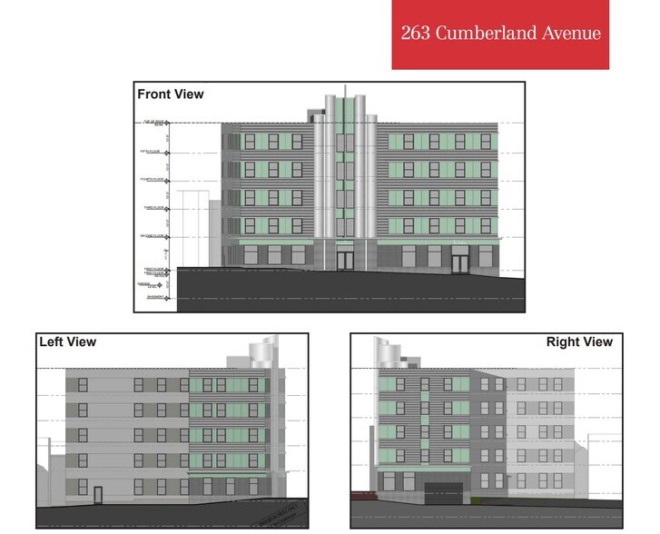 263 Cumberland Ave, Portland, ME à vendre - Photo du bâtiment - Image 2 de 7