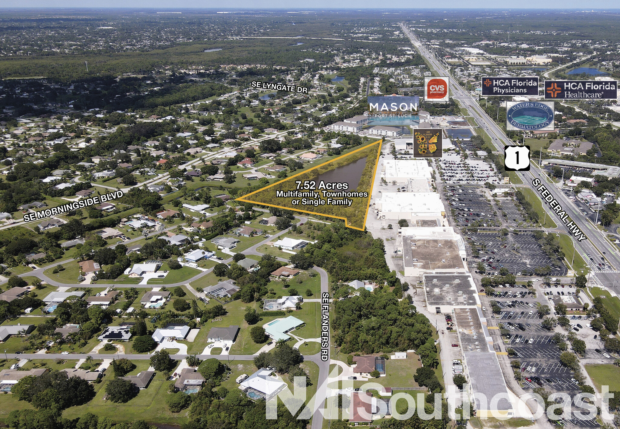 0 SE Dittmar Ave, Port Saint Lucie, FL for sale Aerial- Image 1 of 7