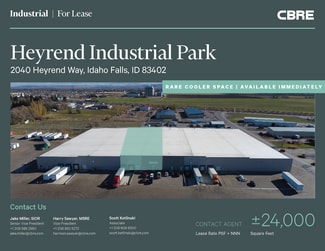 Plus de détails pour 2020 Heyrend Way, Idaho Falls, ID - Industriel à louer