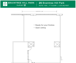 50 Braintree Hill Office Park, Braintree, MA à louer Plan d  tage- Image 1 de 6