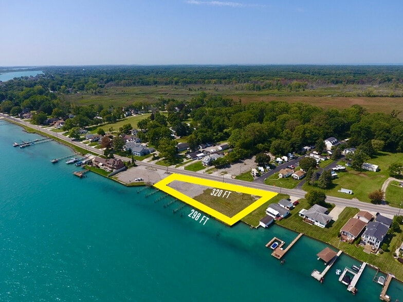 9715 River Rd, Clay, MI for sale - Aerial - Image 2 of 9