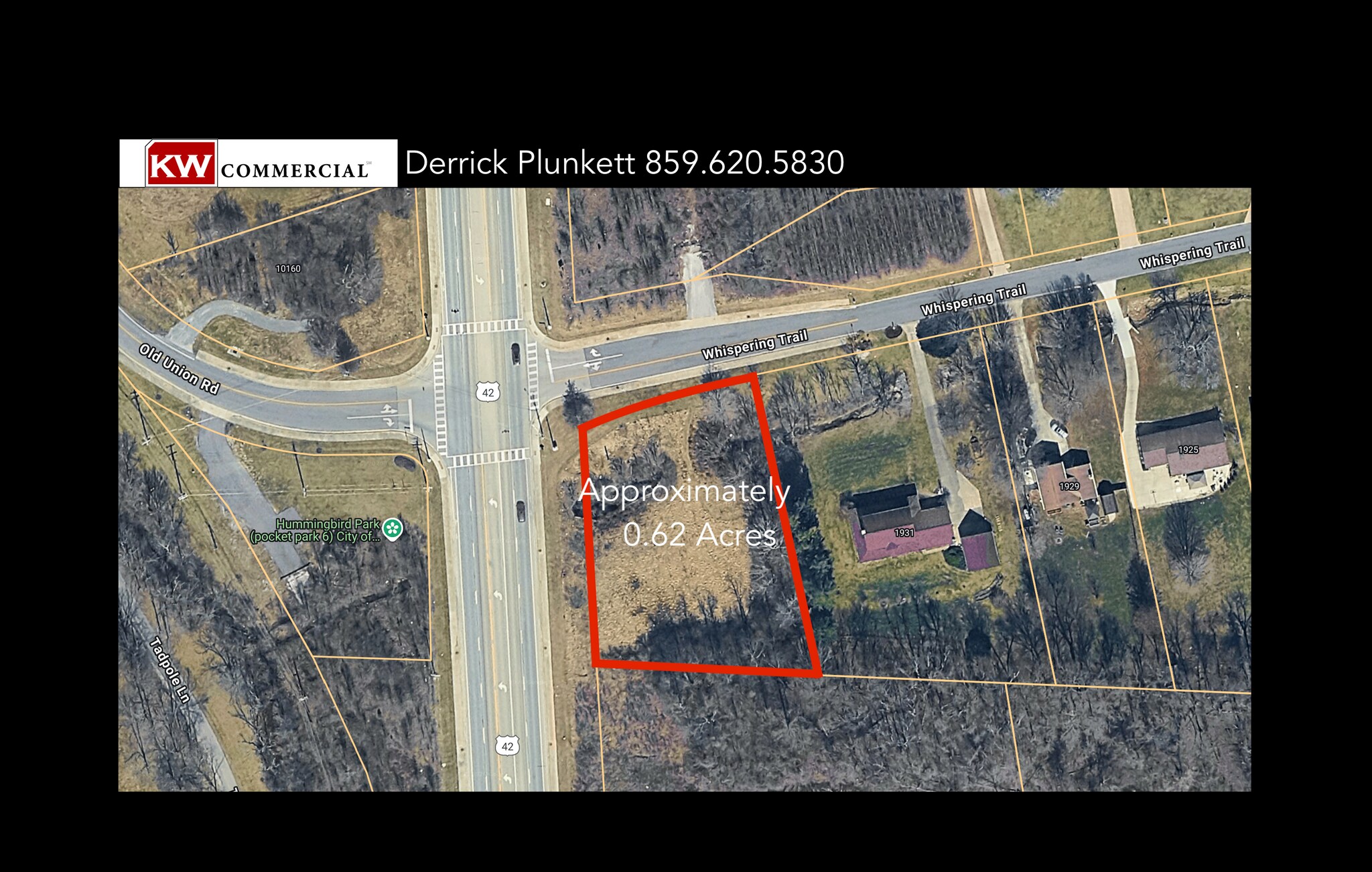 US 42 & Whispering Trl, Union, KY for lease Primary Photo- Image 1 of 3