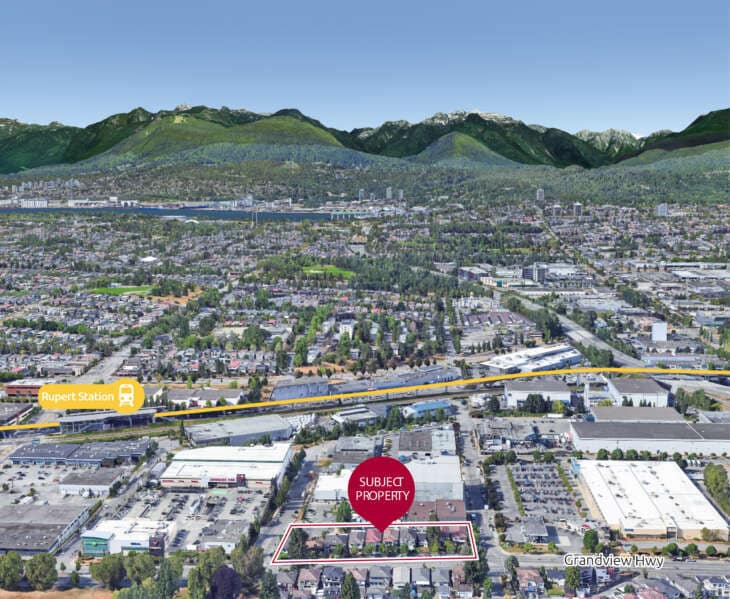 3459-3495 Grandview Hwy, Vancouver, BC for sale Aerial- Image 1 of 1