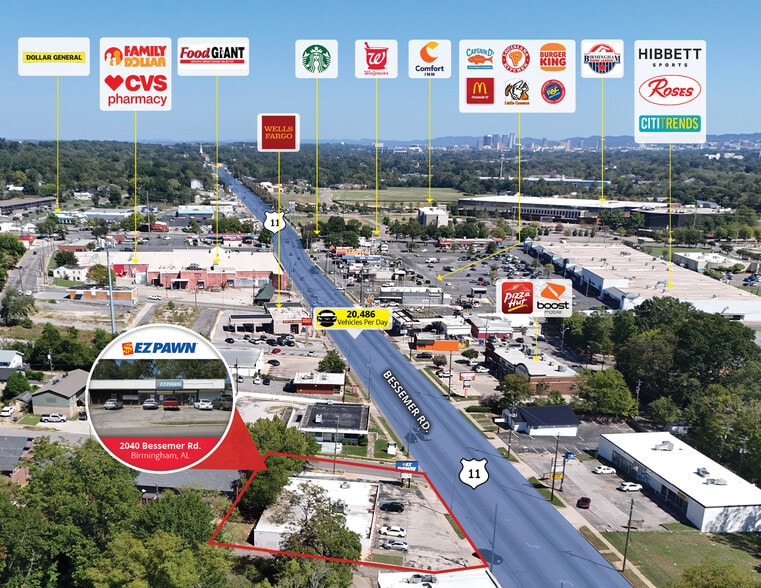 2040 Bessemer Rd, Birmingham, AL for sale - Building Photo - Image 2 of 4