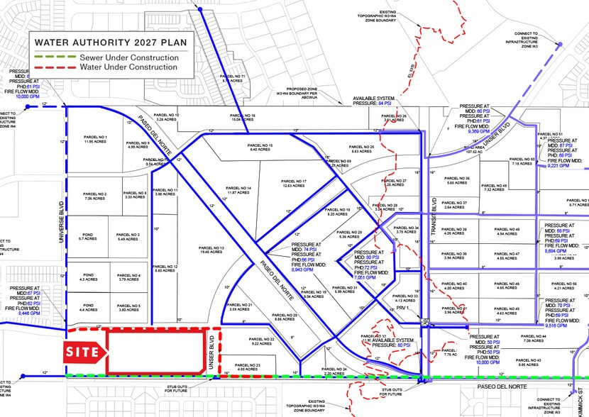 Unser blvd, Albuquerque, NM à vendre - Photo du bâtiment - Image 2 de 4