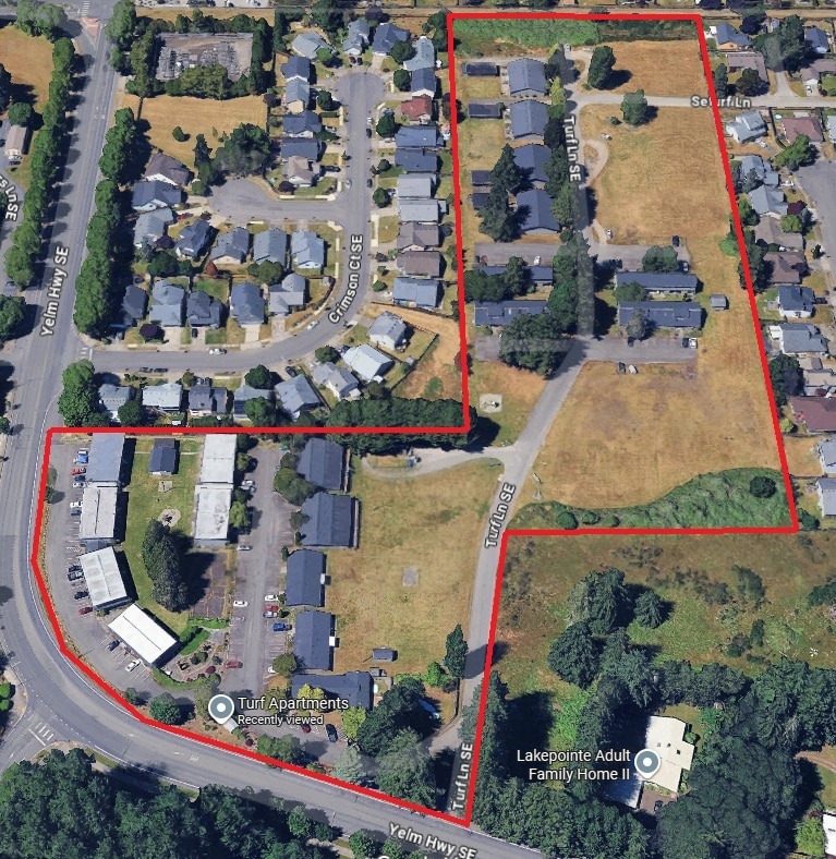 5650 Yelm Hwy SE, Lacey, WA for sale Aerial- Image 1 of 7