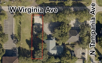 2710 W Virginia Ave, Tampa, FL - Aérien  Vue de la carte