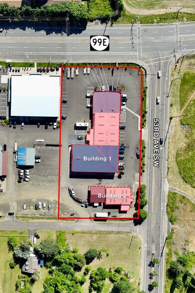 5236 Pacific Blvd SW, Albany, OR à vendre - Aérien - Image 2 de 8