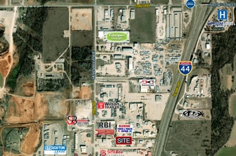 14224 S Meridian Ave, Oklahoma City, OK - Aerial map view - Image1