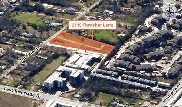 2110 Thrasher Ln, Austin, TX - AERIAL  map view - Image1