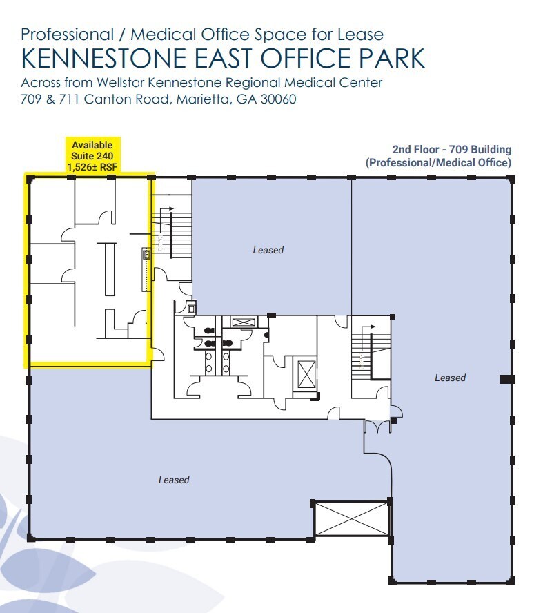 711 Canton Rd NE, Marietta, GA for lease Floor Plan- Image 1 of 1