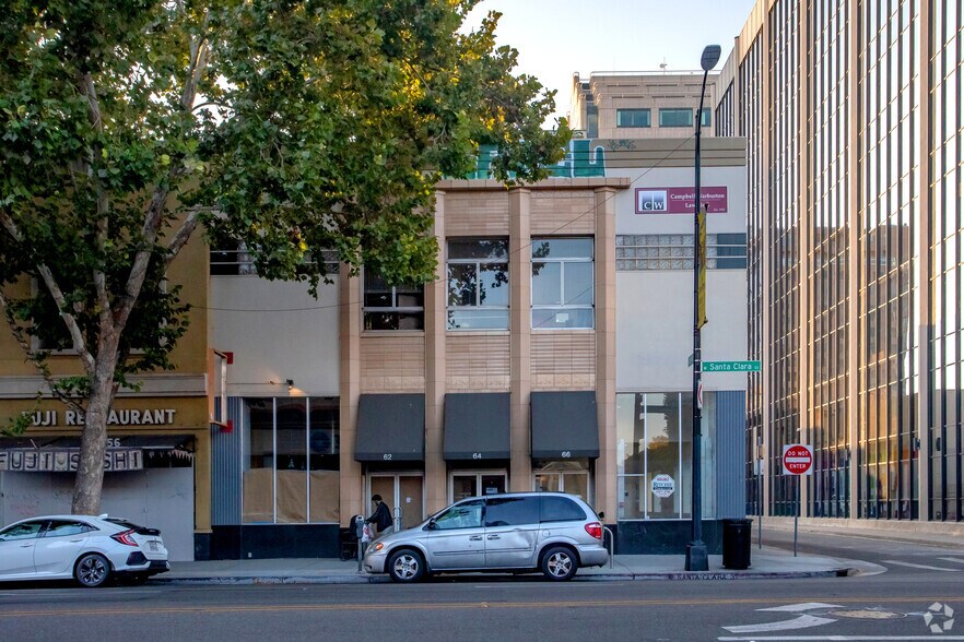 62-66 W Santa Clara St, San Jose, CA à louer - Photo du bâtiment - Image 3 de 5