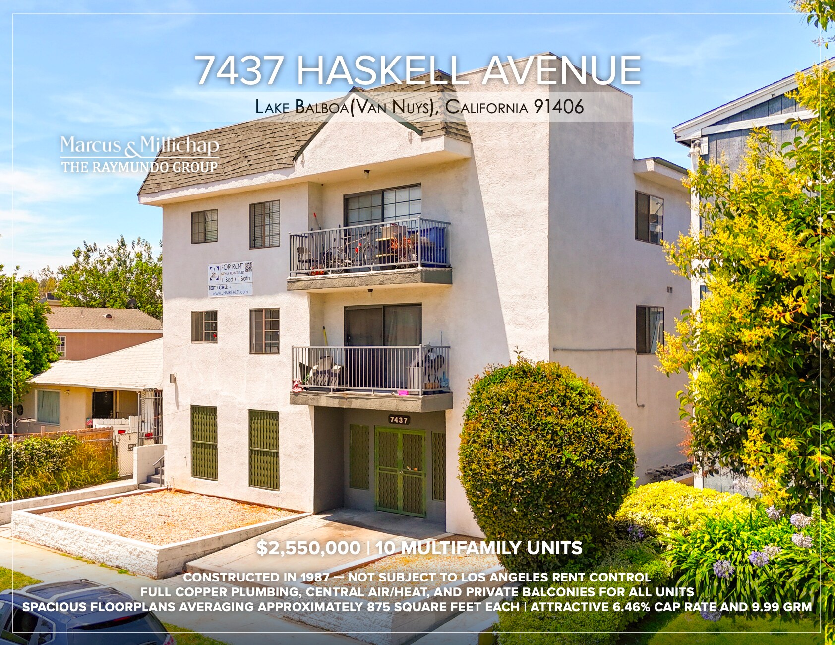 7437 Haskell Ave, Van Nuys, CA à vendre Photo du bâtiment- Image 1 de 21